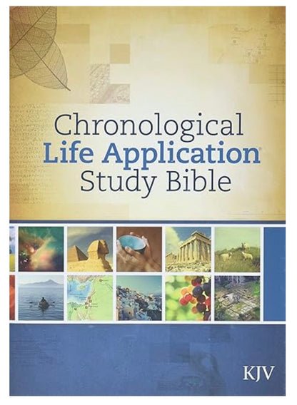 KJV Chronological Life Application Study Bible (Hardcover) - Candlelight Inspiration 