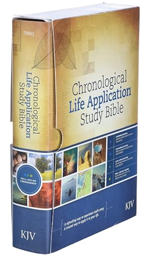 KJV Chronological Life Application Study Bible (Hardcover) - Candlelight Inspiration 